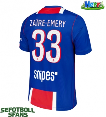 Paris Saint-Germain Warren Zaire-Emery #33 Hemmatröja 2026-27 Kortärmad